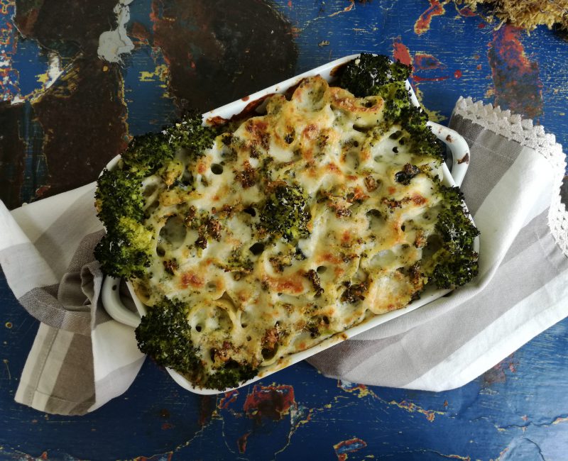 Paccheri al forno con broccolo