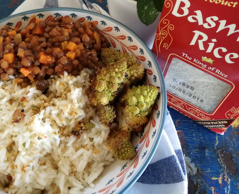 Vegan rice – Riso con lenticchie
