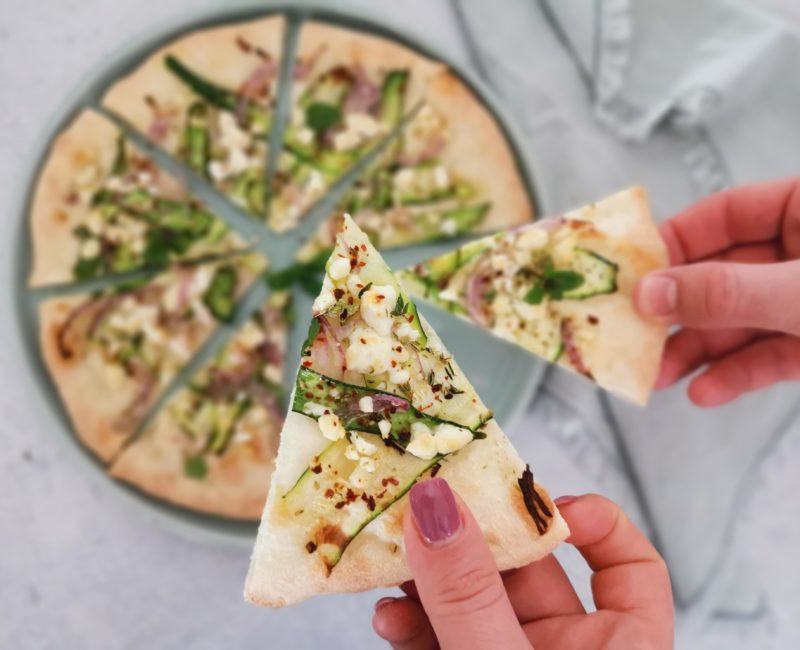 Pizza turca alle zucchine – Kabakli lahmacun